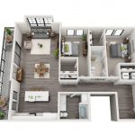 two bedroom apartment