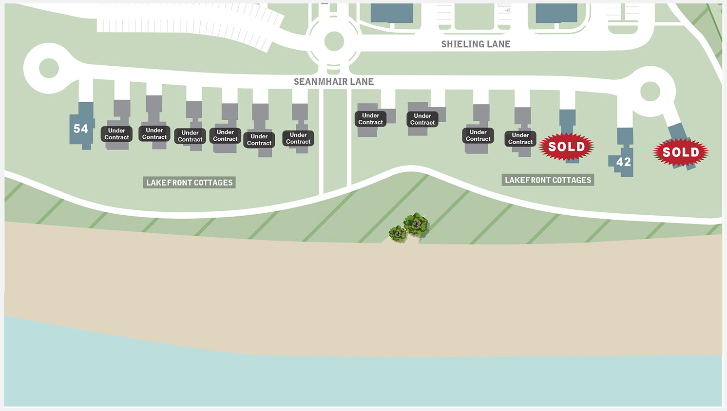 North Phase – The Flora Lakefront Cottages & Lots North Phase - The Flora Lakefront Cottages & Lots