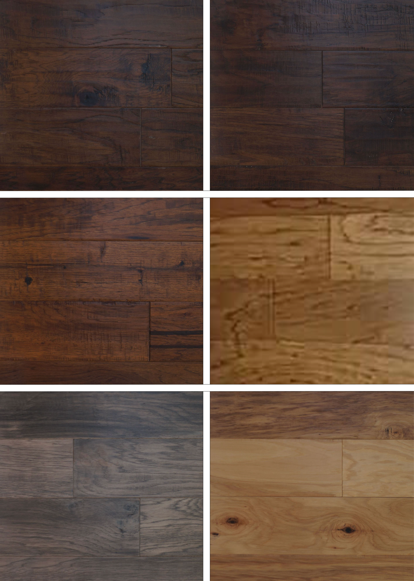 Trends in Wood, Winston Hickory Hand-scraped Hardwood Image