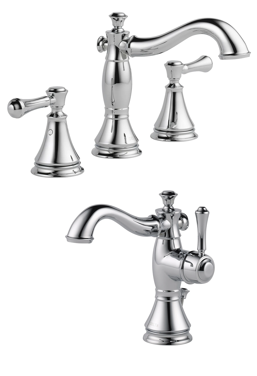 Delta Cassidy Bathroom Faucet In Polished Chrome Image