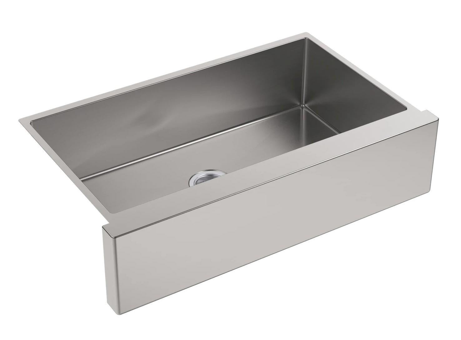 Kohler Strive Single Basin Stainless Steel Apron Front Kitchen Sink Image