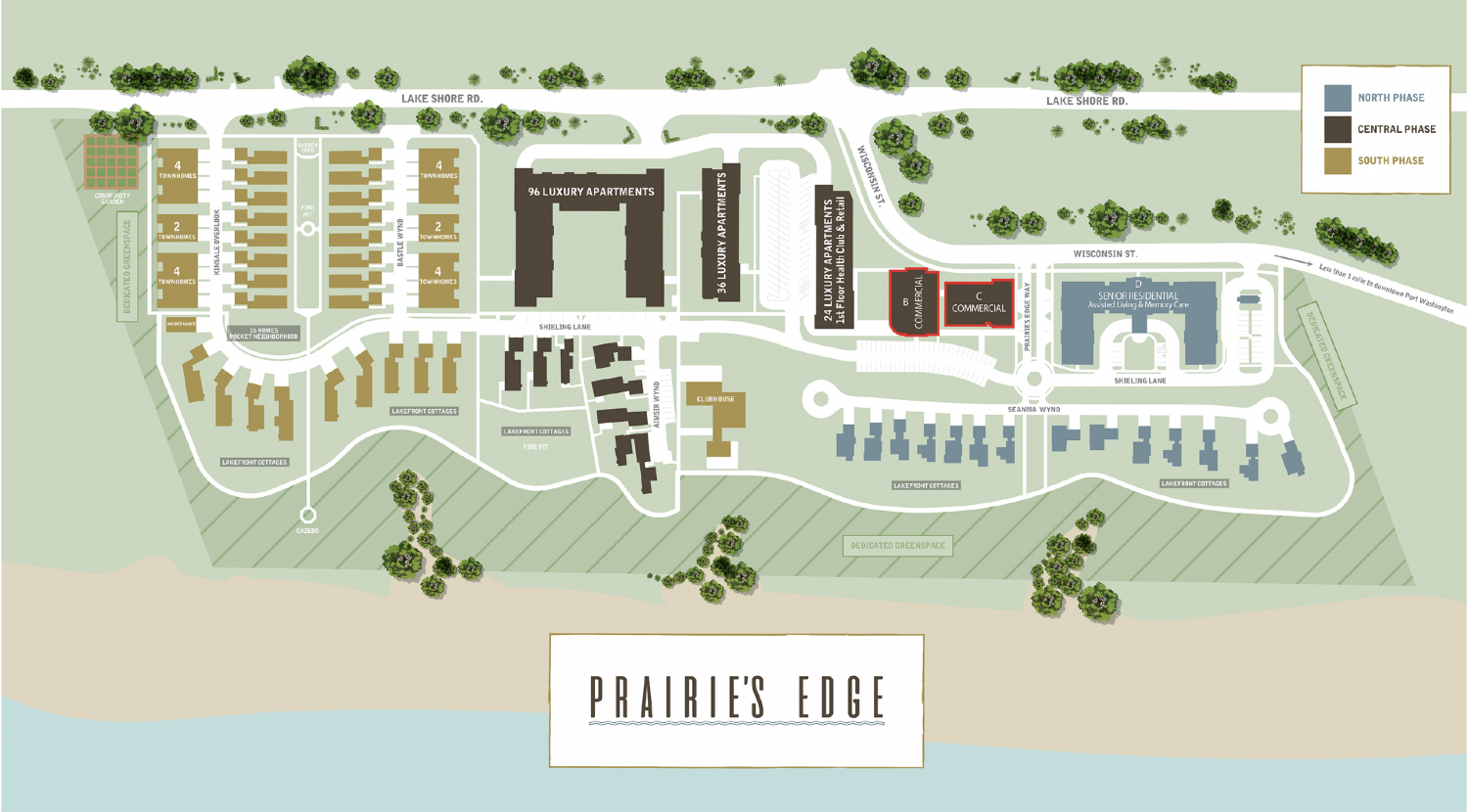 commercial site map