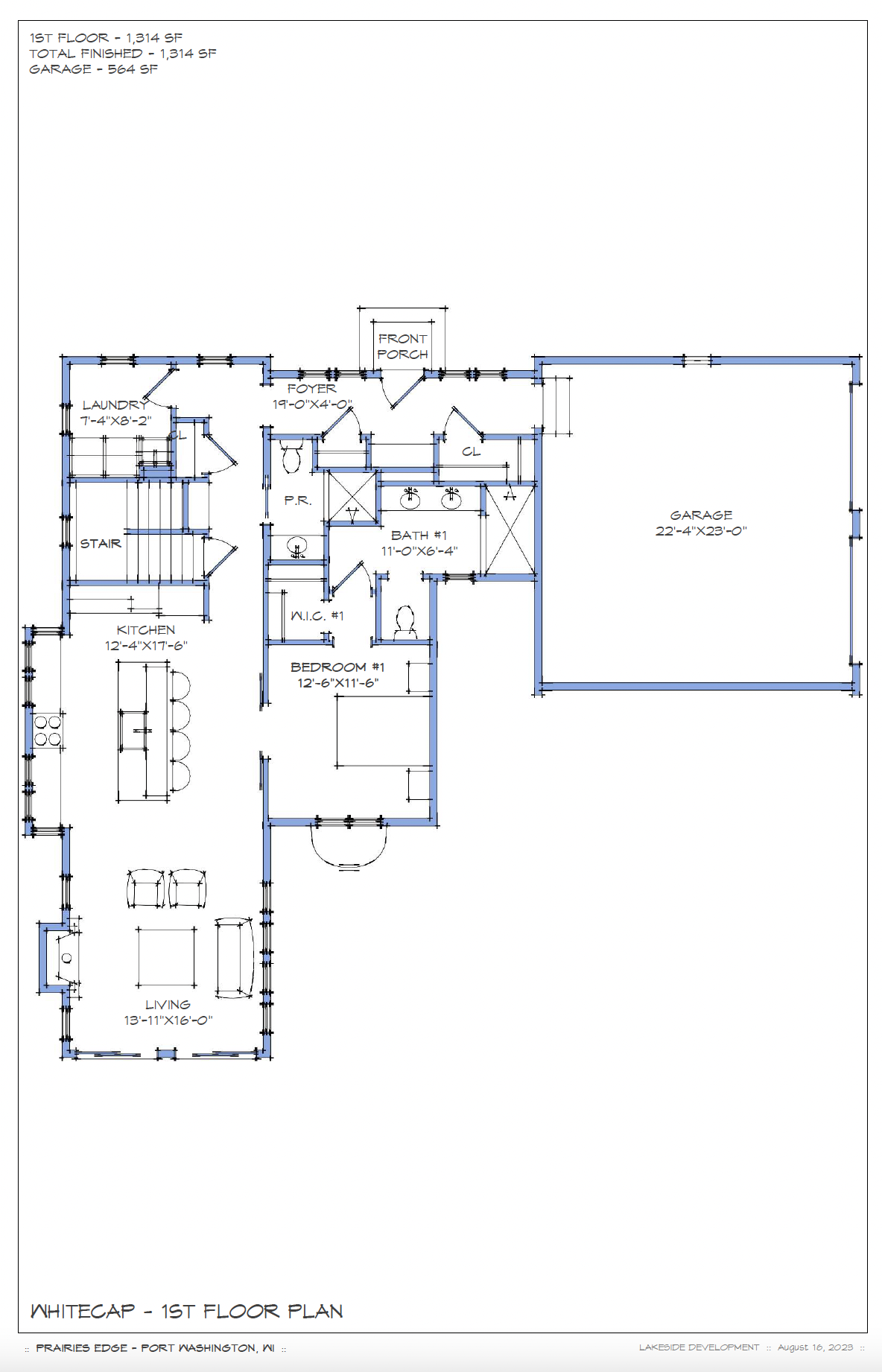 Whitecap floor plan