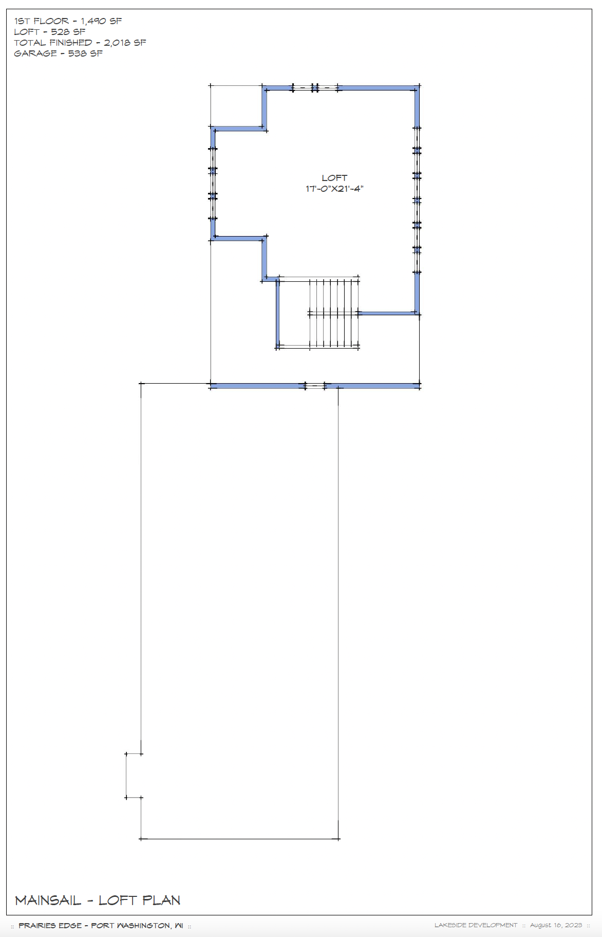 Mainsail Loft Floor Plan