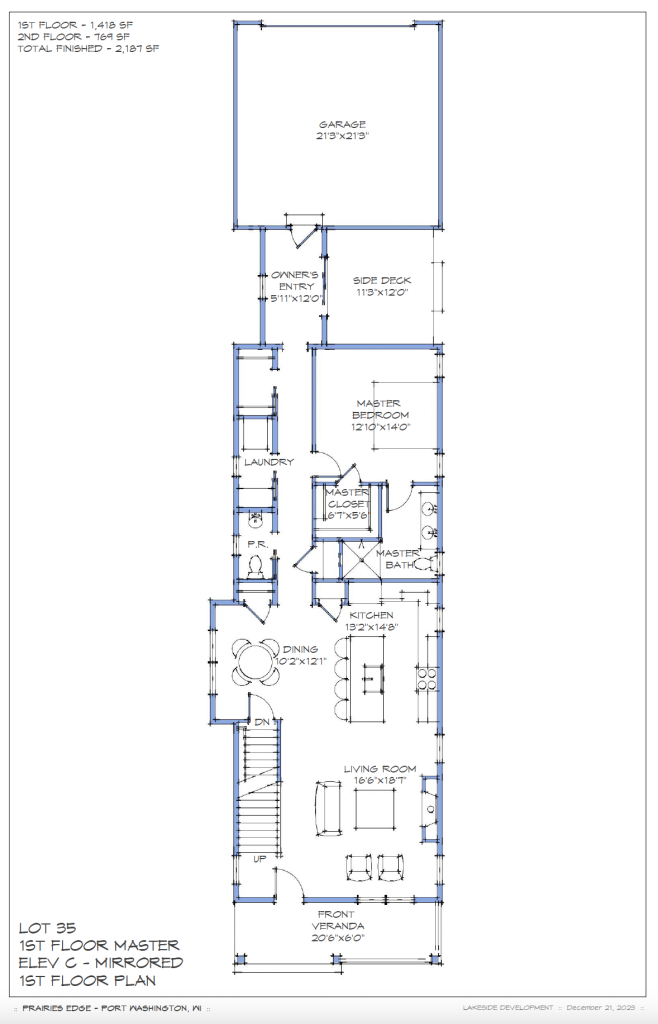 Model C - First Floor Plan