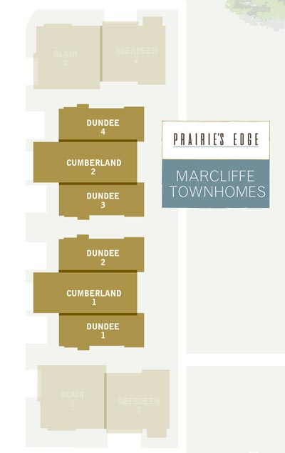 Dundee and Cumberland Townhomes at Prairies Edge in Port Washington WI