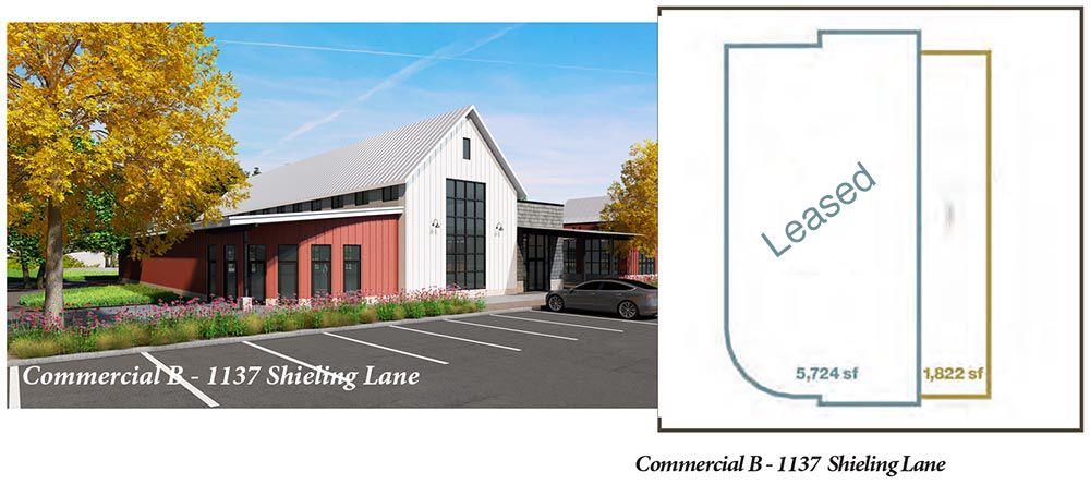 Commercial space available at Prairie's Edge Community in Port Washington, WI