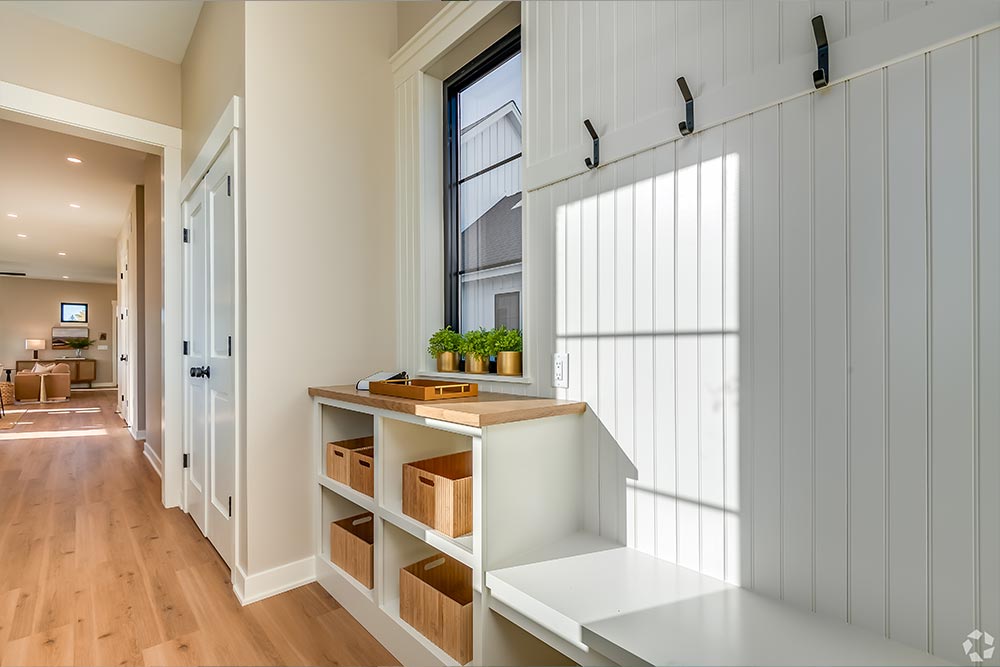 Beautiful entry and closet in Dublin Model at Prairie's Edge - Port Washington, WI