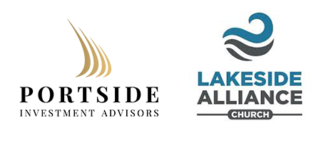 portside-church-logos Portside Investment Advisors and Lakeside Alliance Church logos - tenants at Prairie's Edge